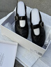 百麗（Belle）時(shí)光舞曲瑪麗珍鞋女26新款柔軟羊皮舒適低跟淺口單鞋B3097AA6預售 黑色 36 曬單實(shí)拍圖