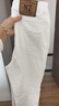 RAJKPOOR純棉白色直筒牛仔褲女2026春秋新品休閑直筒褲小個(gè)子九分闊腿褲子 白色長(cháng)褲《春秋款》 XL /29《建議116-125斤》 曬單實(shí)拍圖