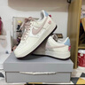 耐克（NIKE）NIKE女子空軍一號情人節限定款AF1運動(dòng)鞋IQ4937-161白38 曬單實(shí)拍圖