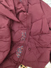 媽媽冬裝棉衣外套中老年女裝棉襖洋氣老奶奶保暖加厚羽絨棉服外套 酒紅色 8558 5XL 建議150-165斤 曬單實(shí)拍圖