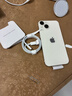 蘋(píng)果AppleiPhone14promax蘋(píng)果14pro國行全網(wǎng)通5G激活雙卡無(wú)使用 【iPhone14】星光色 6.1寸 128G 【國行雙卡 磁吸快充套裝】 曬單實(shí)拍圖