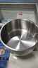 Gravenberch德國316不銹鋼陶瓷無(wú)涂層蒸煮鍋家用燉煮燃氣灶電磁爐通用煮湯鍋 24cm【內鋼外陶】單層蒸籠 24cm 6L 曬單實(shí)拍圖