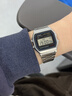 卡西歐（CASIO）卡西歐手表男電子表A158WA-1男表女表運動(dòng)學(xué)生表銀色小方塊 曬單實(shí)拍圖