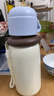炊大皇316L不銹鋼保溫杯學(xué)生上學(xué)專(zhuān)用心動(dòng)子彈頭兒童水杯480ml（棕藍） 曬單實(shí)拍圖