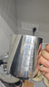 CLITON咖啡拉花杯鷹嘴意式拉花缸 304不銹鋼打奶泡杯帶刻度打奶缸350ml  曬單實(shí)拍圖