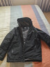 美津濃（MIZUNO）戶(hù)外棉衣男棉服男士長(cháng)袖外套連帽舒適夾克防風(fēng)保暖上衣 黑色 XL 曬單實(shí)拍圖