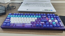 達爾優(yōu)（dareu）COOL98游戲鍵盤(pán)無(wú)線(xiàn)三模機械鍵盤(pán)客制化8000毫安Gasket結構SOCD動(dòng)力紫-桃C拿鐵軸 曬單實(shí)拍圖