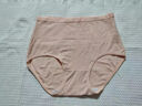莫代爾4條媽媽內褲女士純棉抗菌中老年人胖mm高腰加大碼全棉三角短褲 膚色+粉色+紫色+豆沙 【4條裝】 L 【建議105-130斤】 曬單實(shí)拍圖