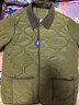 羅蒙（ROMON）冬季新款棉服男士休閑翻領(lǐng)加棉歐貨外套簡(jiǎn)約休閑韓版痞帥修身夾克 綠色 XL 曬單實(shí)拍圖