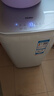 海爾（Haier）全自動(dòng)波輪洗衣機 3KG迷你內衣專(zhuān)洗精華洗 高溫燙洗深層除螨洗兒童衣物 高效洗滌隨換隨洗R586 曬單實(shí)拍圖