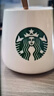 星巴克（Starbucks）杯子限量版簡(jiǎn)約歐式水杯馬克杯家用陶瓷杯小禮品星巴風(fēng)咖啡杯早餐 p款(杯+勺+竹蓋)450ml 曬單實(shí)拍圖