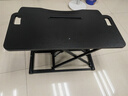 Brateck北弧升降桌電腦桌站立辦公工作升降臺子 站立式電腦升降支架D450L 曬單實(shí)拍圖