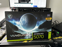 微星（MSI）神龍 GeForce RTX 5070 12G VANGUARD SOC AI游戲設計剪輯OpenClaw本地部署顯卡 曬單實(shí)拍圖
