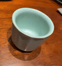東道汝窯茶杯陶瓷功夫茶具開(kāi)片可養汝瓷主人杯 2026款(天青) 曬單實(shí)拍圖