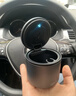 BIMLL B 車(chē)載煙灰缸吸煙多功能帶燈蓋汽車(chē)用品通用 高阻燃內膽可拆式煙缸 曬單實(shí)拍圖