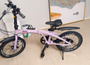 Jeep吉普折疊自行車(chē)帶娃母子車(chē)20寸男女城市通勤折疊車(chē)親子車(chē)-愛(ài)L200 櫻花粉【車(chē)+寶寶座椅】時(shí)尚款-鋁合金車(chē)架 20寸（建議身高145-185CM） 7速 曬單實(shí)拍圖