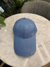 蒙奈特（MONAITTE）帽子男2026春秋新款加長(cháng)檐顯臉小時(shí)尚棒球帽戶(hù)外運動(dòng)百搭鴨舌帽女 中藍色四季款（長(cháng)帽檐11CM） 均碼 可調節（55-62CM） 曬單實(shí)拍圖