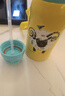 虎牌（TIGER）第三代最新款兒童杯小綿羊保溫杯雙杯蓋MBR-S06G-YY吸管款600ML 曬單實(shí)拍圖