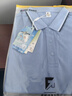 北羅純棉polo衫定制t恤印logo工作服夏季短袖活動(dòng)團體文化衫班服工裝 【條紋純棉】淺藍 2XL 曬單實(shí)拍圖