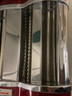 京嚴小型面條機家庭用電動(dòng)壓面機家用全自動(dòng)不銹鋼餃子餛飩皮搟面機多功能 紅色二刀型【壓面皮+1.5mm細+4mm寬面】 曬單實(shí)拍圖