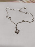 唯一（Winy）四葉草999足銀項鏈女款吊墜生日送女生老婆3.8三八婦女節女神禮物 曬單實(shí)拍圖
