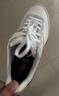 李寧和光休閑鞋男秋冬新款真皮薄底板鞋舒適滑板鞋低幫運動(dòng)鞋AGCV385 -1香檳白/晶石灰 【肖戰同款】 43 曬單實(shí)拍圖