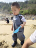 甜甜仔兒童涉水服連體趕海玩水玩沙捉魚(yú)男女童下水褲幼兒園小學(xué)生防水服 曬單實(shí)拍圖