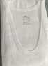 浪莎男士背心男純棉夏季無(wú)袖t恤男跨欄工字健身運動(dòng)打底男式全棉 白色2 2XL 曬單實(shí)拍圖