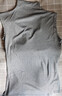 拉夏貝爾半高領(lǐng)吊帶背心女春夏新款西裝內搭純色打底衫無(wú)袖上衣 深灰 M 曬單實(shí)拍圖