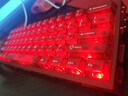 HELLO GANSSG61-MAGHE 電競游戲鍵盤(pán)磁軸高斯鍵盤(pán)有線(xiàn)連接客制化機械鏤空磁軸鍵盤(pán)純CNC鋁合金外殼 G61 陽(yáng)極紅 鋁合金外殼 高特藍冰磁軸 曬單實(shí)拍圖