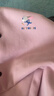 迪士尼兒童春裝外套女孩簡(jiǎn)約運動(dòng)服上衣女童休閑連帽外套DY160026 粉170 曬單實(shí)拍圖