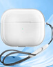 Smorss適用Airpods4保護套蘋(píng)果耳機4代保護套通用降噪版2024款藍牙耳機防摔防滑透明全包硅膠散熱殼+掛繩 曬單實(shí)拍圖