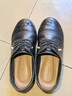 紅蜻蜓真皮媽媽鞋舒適軟底中老年人皮鞋黑色女士單鞋WBB35211黑色37 曬單實(shí)拍圖