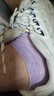 棉十三襪子女短襪100%純棉抗菌防臭透氣運動(dòng)風(fēng)不掉跟彩棉船襪春夏季6雙 曬單實(shí)拍圖