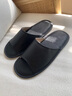 DEATKN德國輕奢牛皮拖鞋女家居室內夏季透氣真皮涼拖鞋男士防滑防臭牛筋 黑色 35 _36 曬單實(shí)拍圖