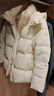 美力城【檀健次同款】羽絨服女士新款可調節收腰保暖防風(fēng)鵝絨服外套019 極光白 S 曬單實(shí)拍圖