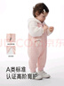 英氏（YEEHOO）嬰兒衣服秋冬絨感保暖夾棉男童連身衣連帽可愛(ài)女童衣服抗靜電 曬單實(shí)拍圖