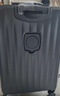回力行李箱女帶杯架拉桿箱男皮箱子輕便學(xué)生密碼箱旅行箱24英寸黑色 曬單實(shí)拍圖