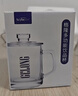 喜碧（Scybe）茶杯耐熱玻璃杯辦公杯玻璃茶杯帶蓋把手杯玻璃水杯格隆380ml 2只 曬單實(shí)拍圖