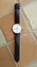 海鷗（SEAGULL）手表 竹節紋皮帶 機械表牛皮表帶 20#黑色皮帶[鋼色針扣]  曬單實(shí)拍圖