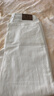 RAJKPOOR純棉白色直筒牛仔褲女2026春秋新品休閑直筒褲小個(gè)子九分闊腿褲子 白色長(cháng)褲《春秋款》 XL /29《建議116-125斤》 曬單實(shí)拍圖