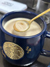 星巴克（Starbucks）杯子限量版風(fēng)情侶杯子限量版黑白人魚(yú)銅章陶瓷大容量咖啡杯馬克杯 藍色魚(yú)鱗杯 單杯+蓋子+勺子+杯墊原盒裝 曬單實(shí)拍圖