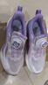 特步（XTEP）青少年氫風(fēng)9.0女生旋鈕扣跑鞋新升級透氣運動(dòng)鞋 鳶尾紫/經(jīng)典白 34 曬單實(shí)拍圖
