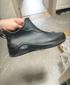 回力雨鞋短筒低幫套鞋男士雨靴防滑防水鞋釣魚(yú)廚師鞋HXL3599 黑色  40 曬單實(shí)拍圖