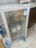 先科（SAST）冰吧冷藏柜 歐式恒溫紅酒柜辦公室酒店家用電冰箱迷你小型單門(mén)電競茶葉保鮮柜展示留樣飲料藥品柜 135T 全白色（冷藏+微冷凍+燈+帶鎖） 曬單實(shí)拍圖