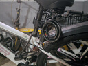洛克兄弟鋼纜鎖自行車(chē)鎖圈鎖防盜山地公路車(chē)電動(dòng)車(chē)便攜騎行鎖家用 黑色  曬單實(shí)拍圖