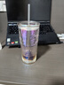 星巴克（Starbucks）極光幻彩女神款玻璃吸管杯550ml冷水杯咖啡杯辦公室女神節禮物 曬單實(shí)拍圖