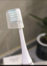 美天萊適配ROAMAN羅曼電動(dòng)牙刷頭T10/T5/T6/T3/V5/T10S/ST051/D30/T10X-B/E7軟毛替換通用 迷你敏感刷毛白藍【6支裝】 曬單實(shí)拍圖