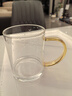 京東京造 玻璃杯 耐高溫泡茶水咖啡杯子六色馬克杯300ml六只裝 曬單實(shí)拍圖