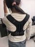 兒童駝背矯正器6到12歲-16歲矯正駝背神器青少年學(xué)生醫用開(kāi)肩帶 【輕薄齒輪黑色款】?jì)和怪鶄葟澇C正器-女孩款 M碼【體重65-105斤】 曬單實(shí)拍圖